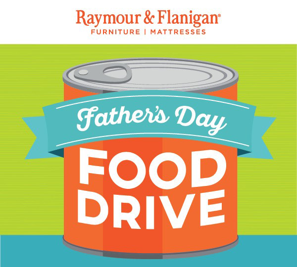 Raymour & Flanigan Father's Day Food Drive