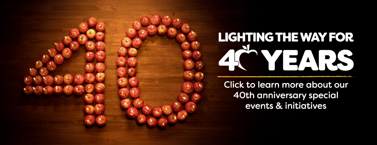 lighting the way for 40 years celebration image